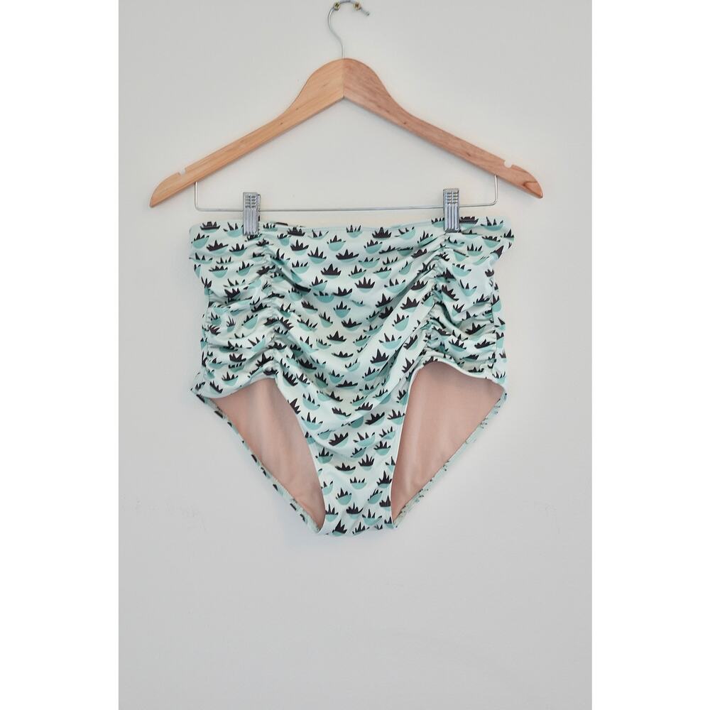 Kortni‎ Jeane Teal Bathing Suit Bottoms Size Medium